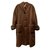 Max Mara Coat Brown Wool  ref.55290