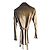 Ventcouvert Asymmetrische Wildlederjacke Beige - Ansicht 2