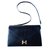 Hermès Lydie Black Exotic leather  ref.55387