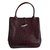 Longchamp Handbags Dark red Leather  ref.55424