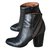 Pura Lopez Ankle Boots Black Leather  ref.55527