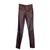 Gucci Dark brown glitter trousers Metallic Nylon Rayon  ref.55545