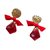 Autre Marque Vintage Red Pearl Resin  ref.55648