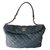 Chanel Handtaschen Blau Leder  ref.55737