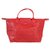 Longchamp Long champ leather handbag new Red  ref.55951
