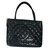 Chanel Médaillon Black Leather  ref.56106