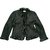 Louis Féraud Jackets Black Grey Silk Wool Viscose Rayon  ref.56168