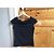 Linea T par Zapa Tops Negro - vista 4