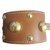 Louis Vuitton Bracelets Cuir Caramel  ref.56282