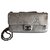 Chanel Timeless Silvery Leather  ref.56306