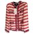 Veste D&G Dolce & Gabbana, rouge et écru Coton  ref.56386