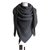 Ggweb gucci scarf new Dark grey Silk Wool  ref.56433