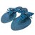 Dior Sandálias Azul Plástico  ref.56456