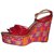 Moschino Cheap And Chic Sandals Red Leather  ref.56539