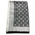 Louis Vuitton sciarpe Nero Lana  ref.56557