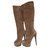 Nando Muzi Boots Beige Deerskin  ref.56683