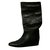 Lanvin Boots Black Leather  ref.56702