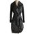 Chanel Trench coats Black Polyamide  ref.56704