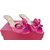 Valentino Maultiere Pink Lackleder  ref.56775