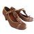 Chie Mihara Teco Brown Leather  ref.56807