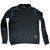 Calvin Klein Sweaters Black Silk Cotton Cashmere  ref.56825