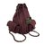 Mochila de piel de cordero grande de Chanel en púrpura Cuero  ref.56873