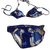 Hermès Trajes de baño Azul marino Poliamida  ref.56991