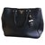 Prada Handbags Black Leather  ref.57001