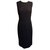 Dolce & Gabbana Robes Coton Viscose Lin Noir  ref.57041