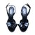 Yves Saint Laurent Sandals Black Patent leather  ref.57100
