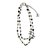 Chanel Long necklaces Silvery Steel  ref.57117