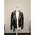 Autre Marque Zen Biker Jacket Black Leather with Silver Studs - view 3