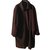 Marina Rinaldi Coats, Outerwear Dark brown Cashmere Wool  ref.57157