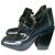 Jil Sander Ankle Boots Black Blue Leather  ref.57233