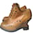 Acne Ankle Boots Brown Leather  ref.57258