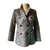 Louis Vuitton Chaquetas Gris Lana  ref.57366