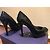 Décolleté Stuart Weitzman in vernice nera stampa cocco 38 Nero - vista 3