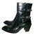 Luciano Padovan Ankle Boots Black Leather  ref.57407