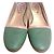 Tod's Ballerinas aus Python Grün