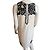 Abito Twin Set in cotone nero beige XS - vista 2