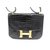 Hermès Constance crocodile porosus Black Exotic leather  ref.57566