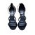 Chanel Sandals Black Leather  ref.57654