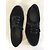 Baskets Lanvin en daim noir - vue 4