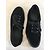 Baskets Lanvin en daim noir - vue 7