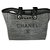 Chanel Deauville - Große Einkaufstasche NEU 2018 - Grau mit Glitzer! Leinwand  ref.57773