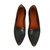Trussardi Flats Black Leather  ref.57785
