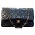 Timeless Chanel Classic Vintage Bag Black Leather  ref.57951