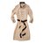 Diane Von Furstenberg Dresses Beige Silk  ref.58106