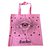 Gucci Shopper-Tasche Pink Baumwolle  ref.58167