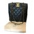 Chanel Handbags Black Leather  ref.58189